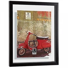 11x14 Black Picture Frame for Certificates Photos Modern Display Award