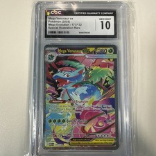 Mega Venusaur ex 177/132 Mega Evolution Holo Graded CGC 10 on eBay