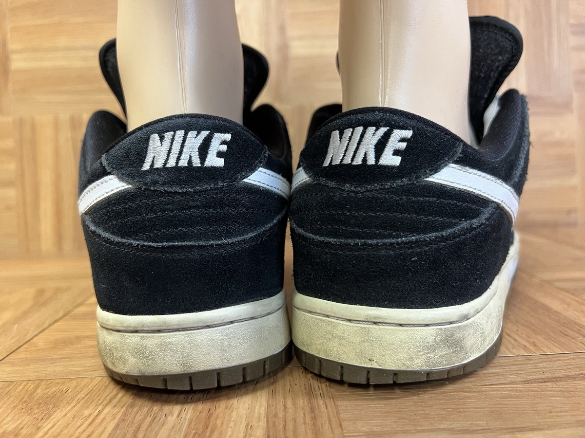 VNTG🔥 Sz 11 - Nike Dunk Low Pro SB Black White OREO 304292-016