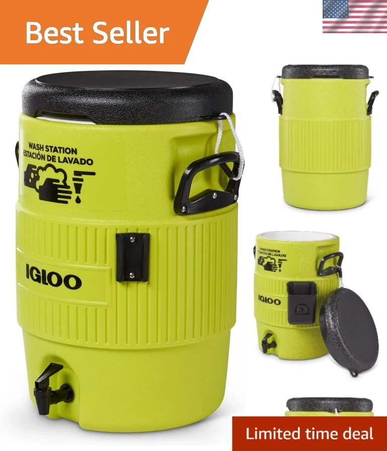Portable 5 Gallon Insulated Beverage Dispenser - Touch-Free Handwashing Solution
Opens in a new wind