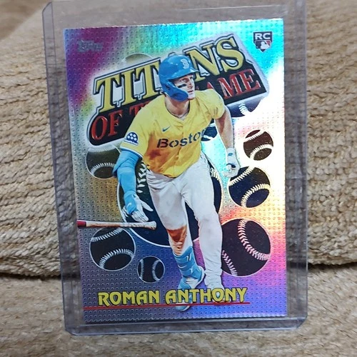 2026 Topps Roman Anthony Boston Red Sox Rookie Card Lot Titans of the Game Star…