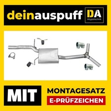 Mittelschalldämpfer für Audi A4 2.0 TFSI Auspuff L834