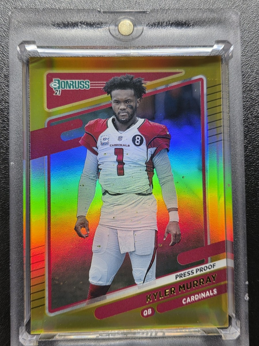 rare sports cards you might have KYLER MURRAY RARE Refractor Prizm CARDINALS SP Investment Card GOLD