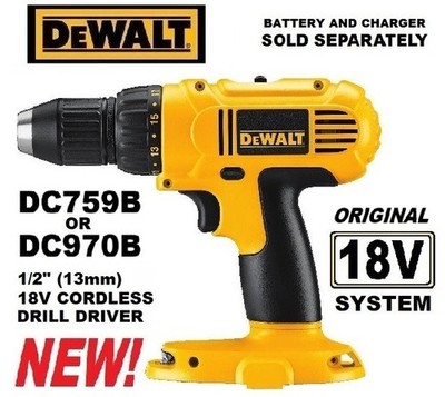 DeWalt 18V Volt DC759 DC970 1/2