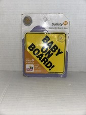 Safety 1st "Baby On Board" Sign