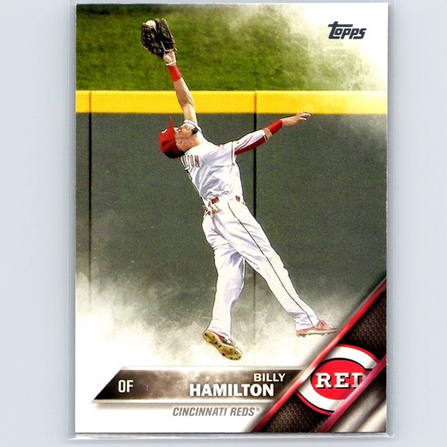 2016 Topps - Billy Hamilton #609 Base - Cincinnati Reds - Afbeelding 1 van 2