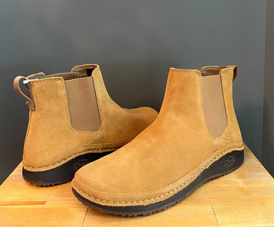 Chaco Caramel Brown Paonia WP Chelsea Boots US Women 8, 9 NWOB