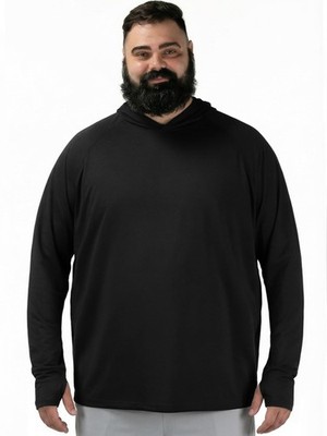 Men's Big & Tall Thin Fishing Shirts, UPF 50+ Sun Hoodie, Cooling Lightweight...
