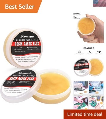 Oxidation-Resistant Soldering Flux Paste - 2 Pack, 70g Total for Metal Welding