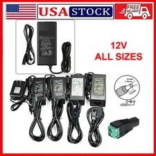 12V 10A 8A 6A 5A 3A 2A 1A Power Supply AC DC Adapter For LED Strip Light String