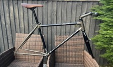 Retro / Vintage Raleigh Dyna Tech Mission Frame / Forks / BB / Saddle / Post etc