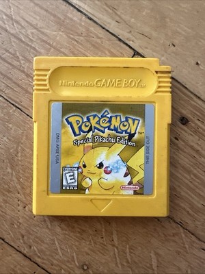 Pokemon Yellow Version Nintendo Game Boy 1999 Authentic Cart Only Tested Working