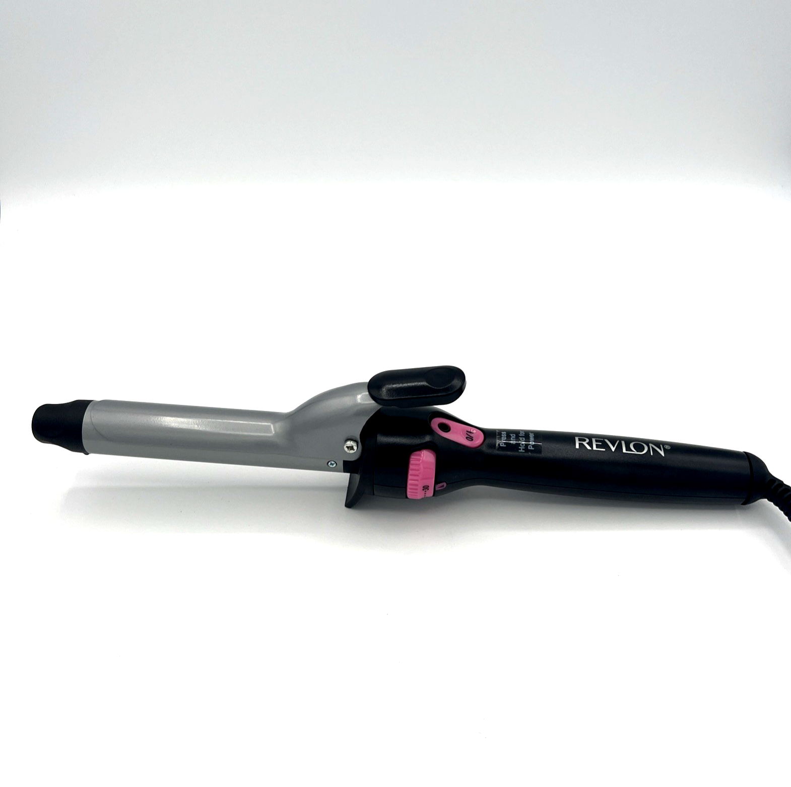 Revlon Black and Pink 1 Inch Hair Curling Iron for Styling-image