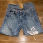 Rag And Bone Blue Denim Dad Jeans, Oversized Ladies 25 — photo 7