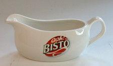 "Aah!" Bisto White Ceramic Gravy Jug/Boat with  Logo