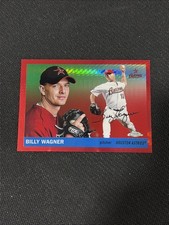 Marketplace image: 2025 Topps Chrome Platinum Billy Wagner #213 Red Prism 1/1 SSP - Astros