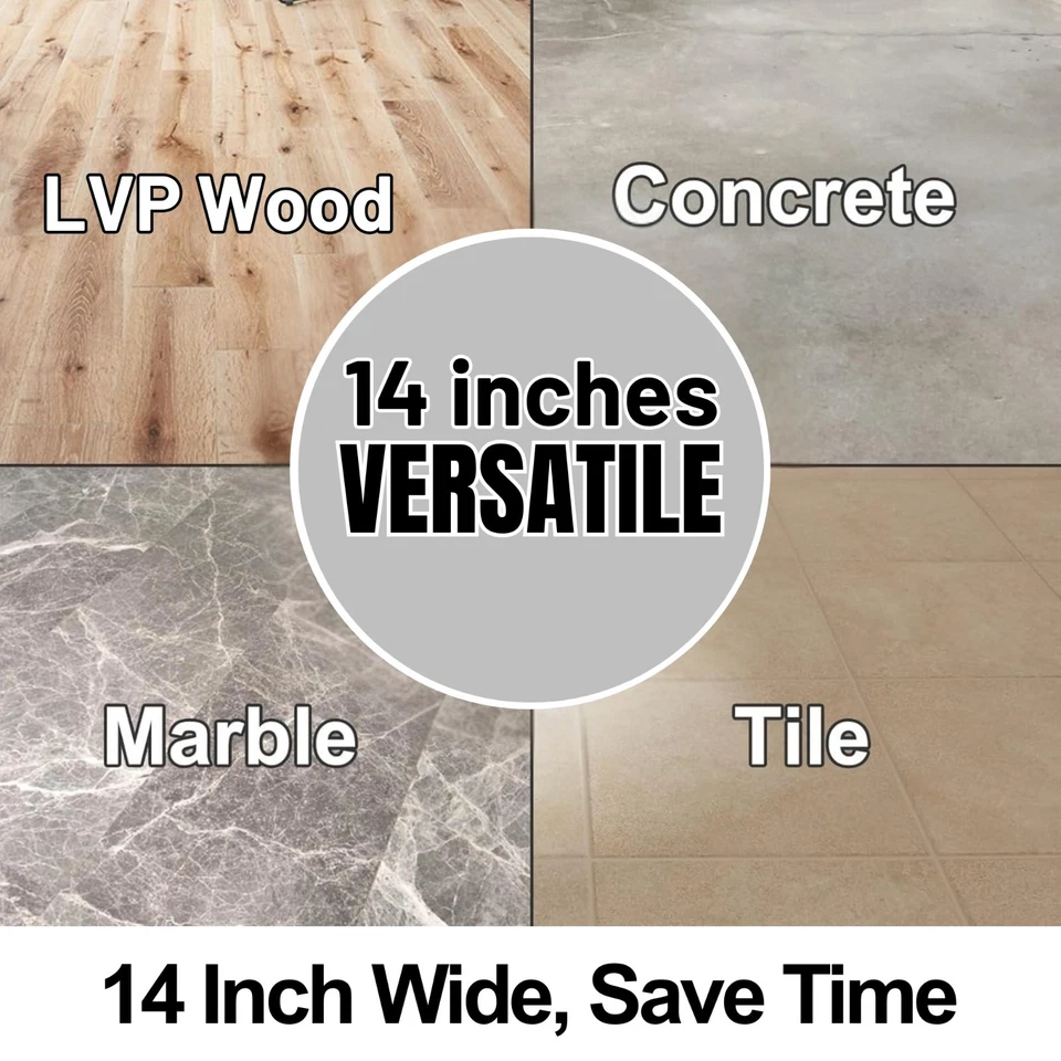 Accesorios de 2 1/2" para accesorios de aspiradora de tienda 2,5 cepillo de piso seco húmedo 14 pulgadas de ancho Foto 4 de 4