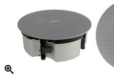 1x Crestron Saros IC6VLPT-W-T 6" 2-Way In-Ceiling Speaker White 