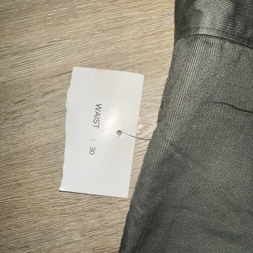 Vintage 90s Chino Mens Size 30 Pleated Short Inseam 8" NWT United Spirit Preppy - Picture 5 of 9