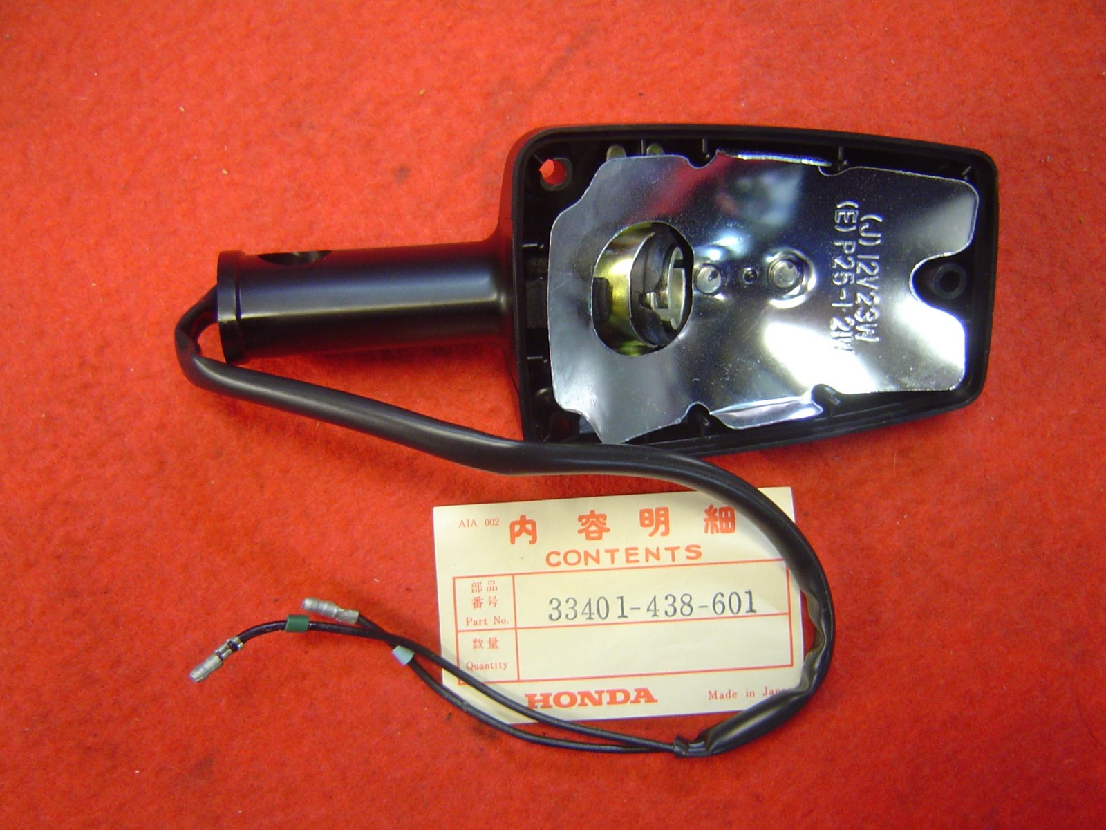 Corps de clignotant avant droit pour motos classiques CB750KA CB750FA CB900FZ FA