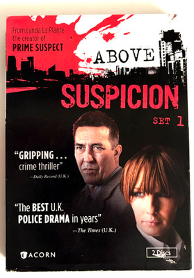 Above Suspicion Set 1 DVD 2011 British TV  Mystery Thriller Crime Kelly Reilly