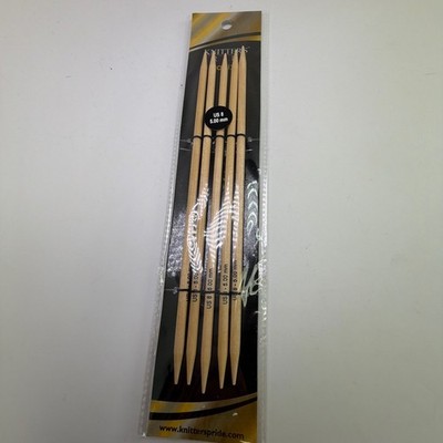 Knitter's Pride Basix Birch Double Pointed Needles US 8 5.00mm 8'' DPNs Set of 5