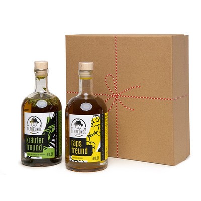 Geschenkbox  2xÖl | kaltgepresst | regional | (Die Ölfreunde)