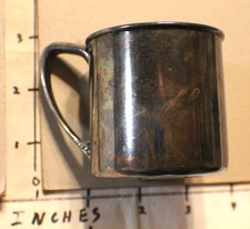 Vintage Oneida Silversmiths Silver Plate Baby Child's Cup