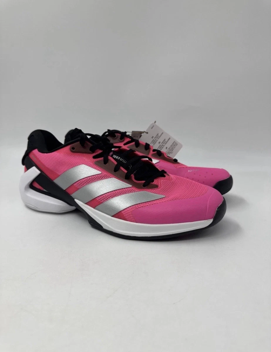 Adidas Adizero Ubersonic 5 Lucid Pink Silver Metallic Black  display picture 2