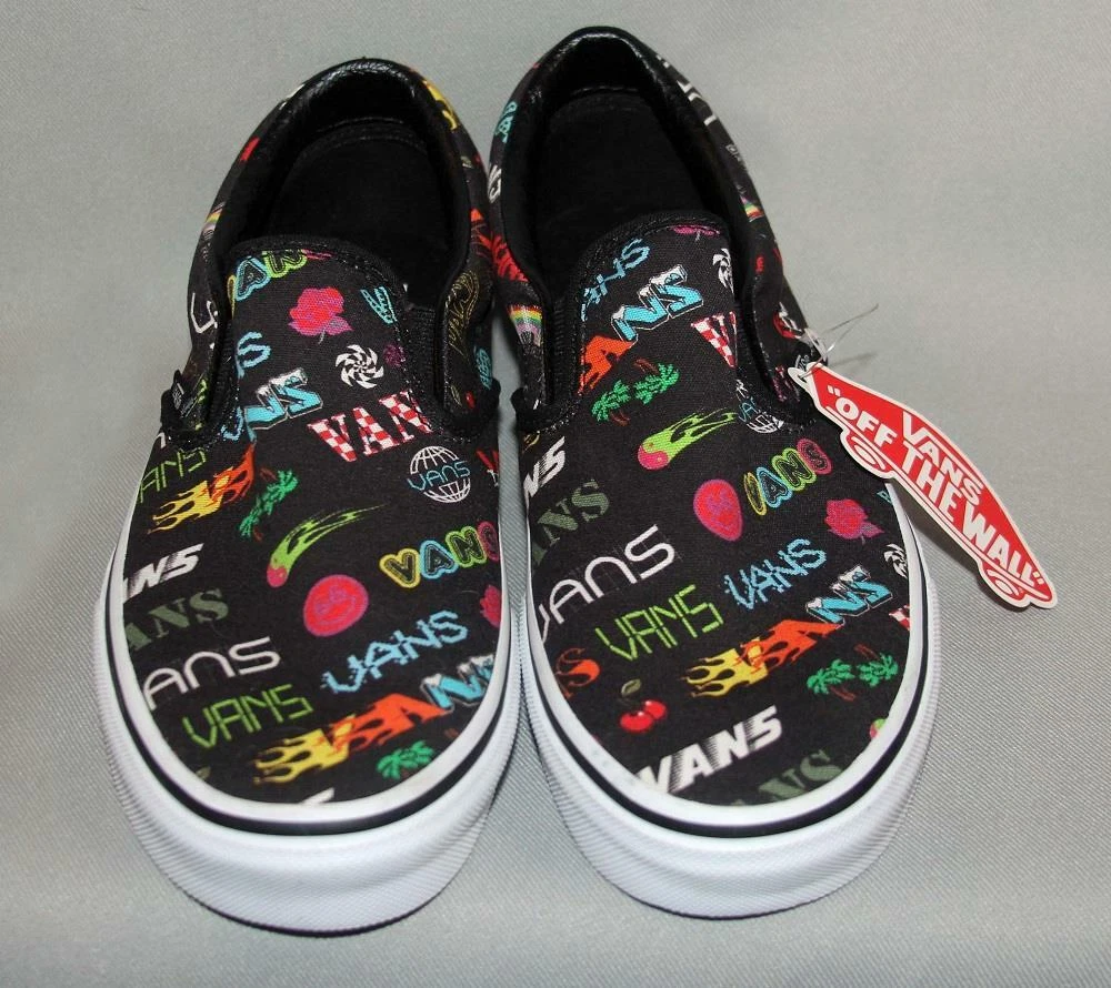 Palm tree hotsell vans slip ons