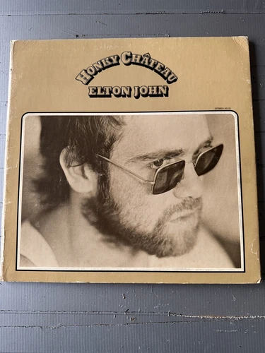 ELTON JOHN LP HONKY CHǍTEAU USA 1st W1/W1 UNI LABEL EX/EX DELUXE GATEFOLD