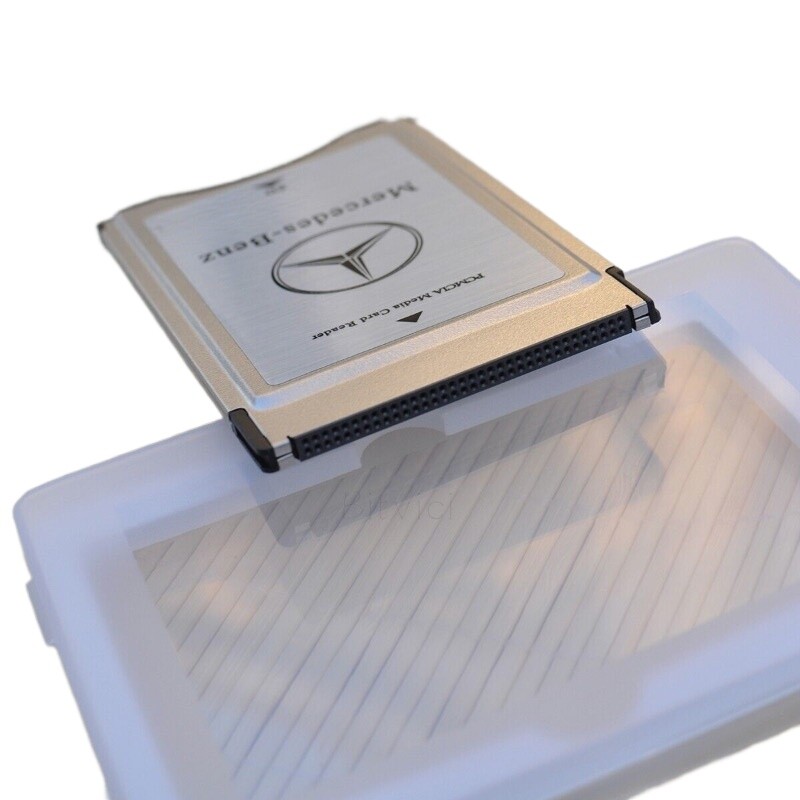 Geniue Mercedes-Benz SD to PCMCIA Card Reader Adapter For Benz MP3