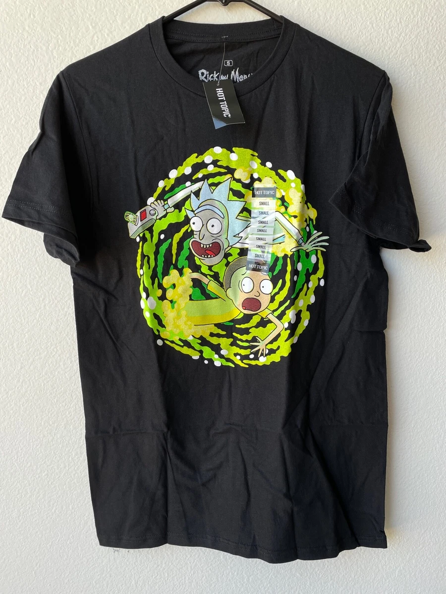 rick and morty portal shirt