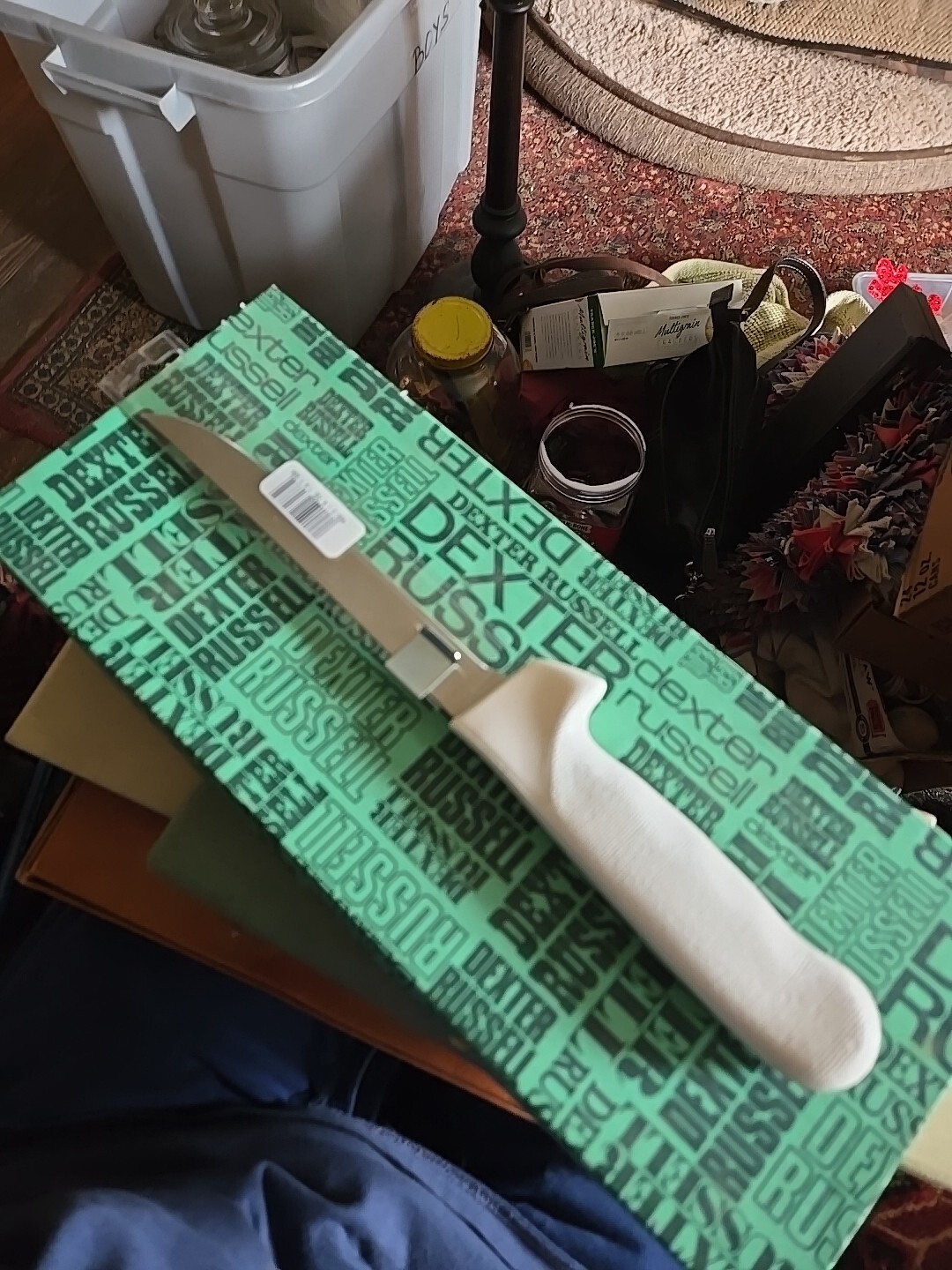 DEXTER RUSSELL  01543  (S136F)  SANI HANDLE FLEXIBLE BONING KNIFE