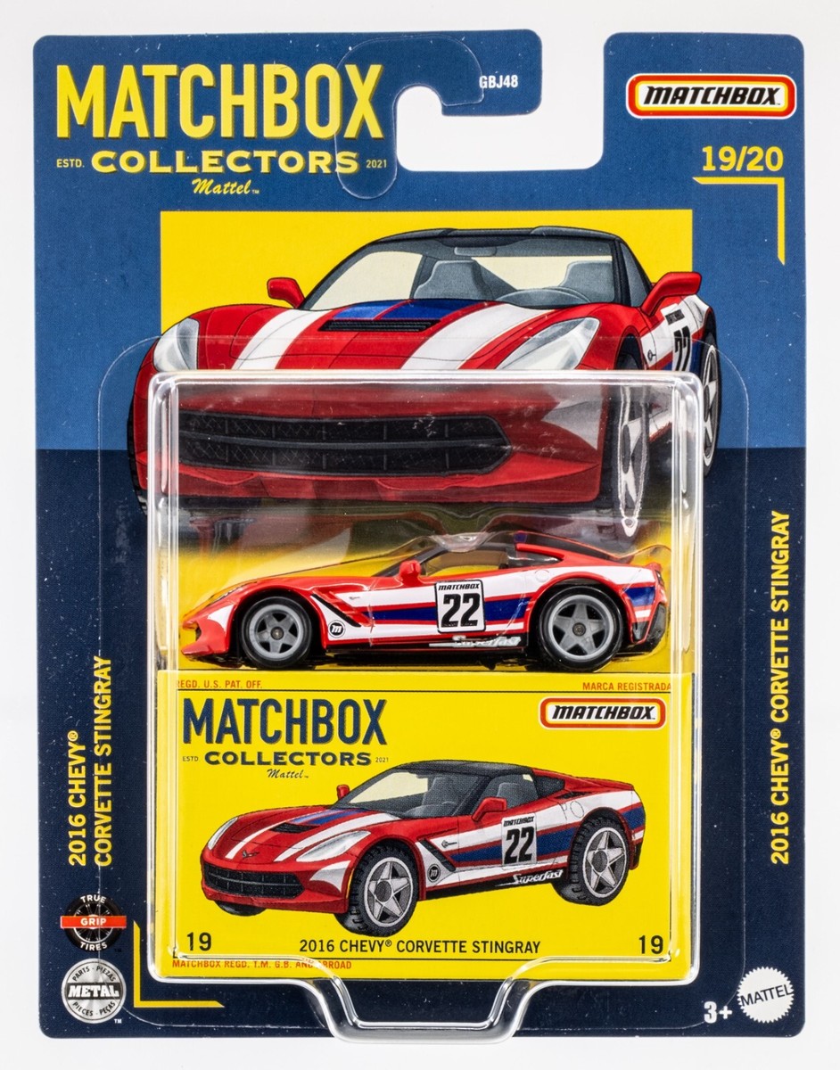 2022 Matchbox Collectors #19 2016 Chevy® Corvette® Stingray