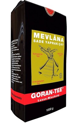Mevlana Schwarztee 1000gr Ceylon Türkischer Tee Cay aus   UK