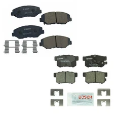 Bosch QuietCast Front & Rear Ceramic Disc Brake Pads Kit For Honda CR-V 2.4 L4