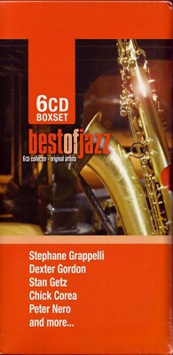 Best Of Jazz 6-CD Box Set NEU VERSIEGELT 2006 Stan Getz/Lionel Hampton/Dave Brubeck+