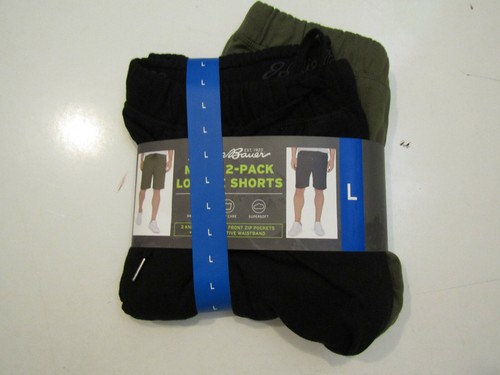 Eddie Bauer Mens Lounge Shorts 2 pack 