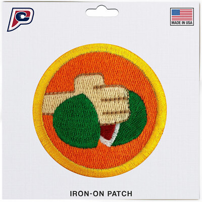 Karate Wilderness Scouts Merit Badge Embroidered Iron on Patch