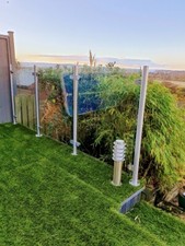 Quality Stainless Steel 42.4mm Satin External 316 Balustrade Posts  No Top Rail