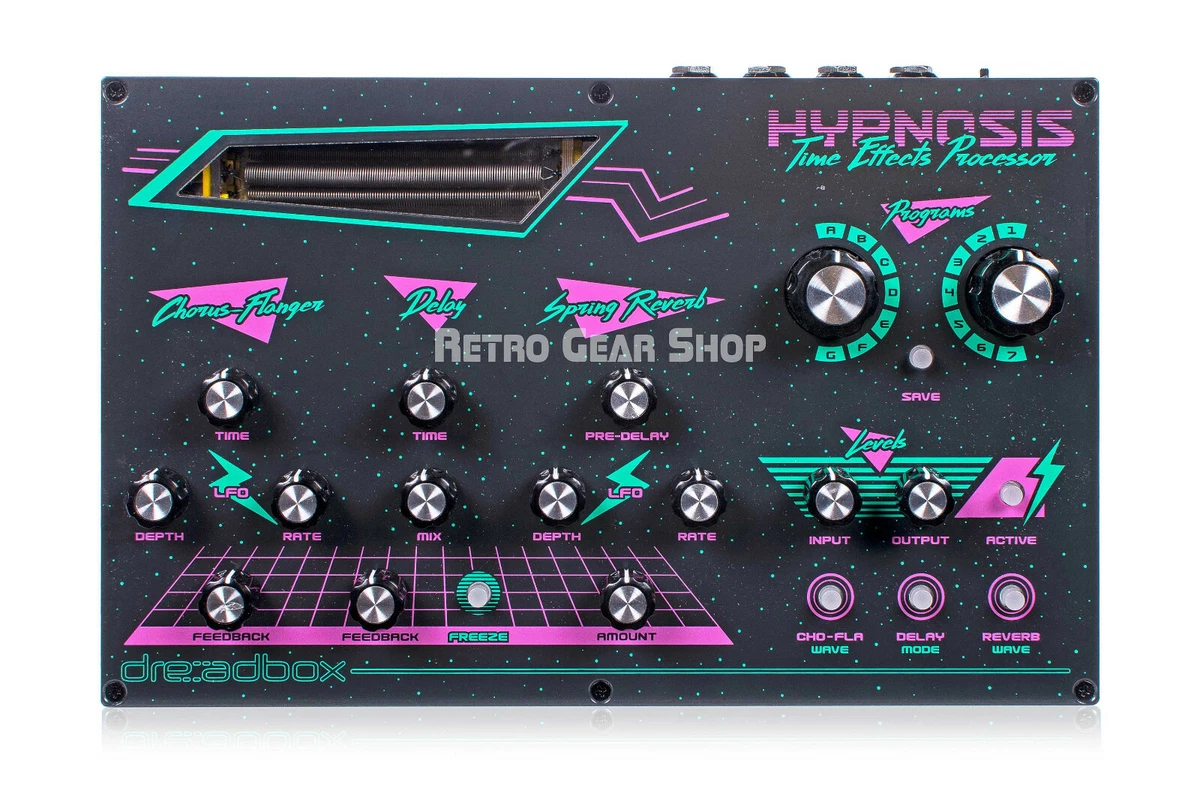 Dreadbox Hypnosis Time Effects Processor Delay Reverb Latest Ver +