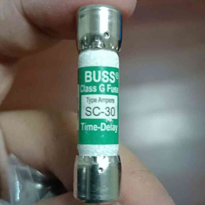 10PCS Neuf Bussmann SC-6 (Sc 6) 6Am P Time-Delay Catégorie Fusible 600V - Foto 12