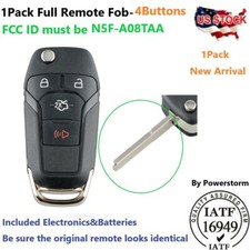 For Ford Fusion ​2013 2014 2015 2016 Remote Flip Key Fob N5F-A08TAA 164-R7986
