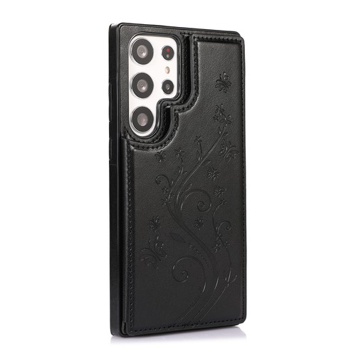 Para Samsung S25 Ultra/S23FE/S24 Magnético Trasero Billetera Soporte para Tarjetas Estuche de Cuero PU - Imagen 15 de 67