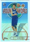 WANG ZHIZHI 2002-03 Topps Around The World #AW10 Foil Refractor MAVERICKS CHINA