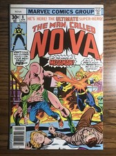 NOVA 8 HIGH GRADE 1ST APP XANDARIAN WORLDWIND BUSCEMA COVER MARVEL COMICS 1977