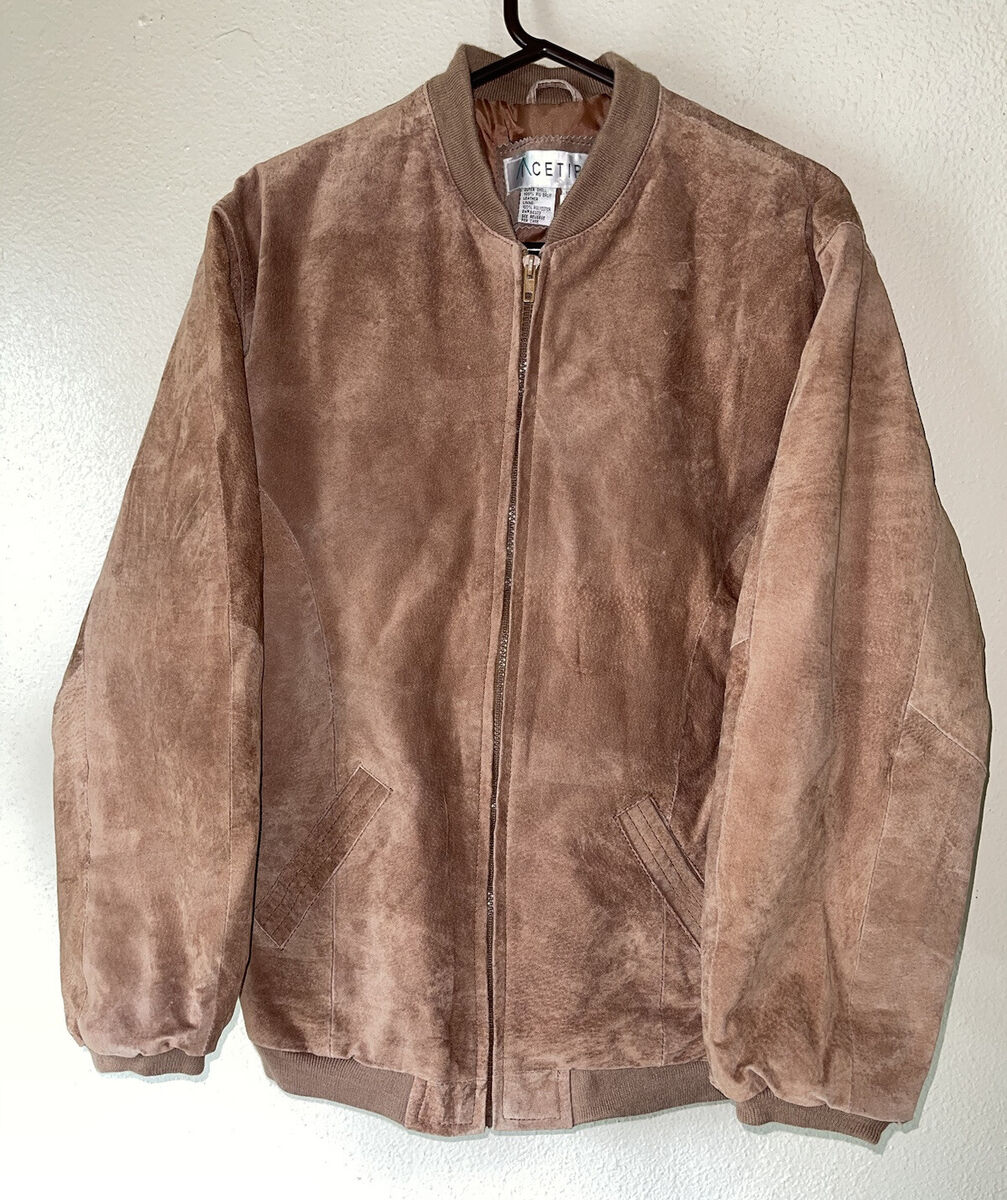 Suede Jacket NWT, VINTAGE ICETIP Pig Split Leather Unisex Suede Jacket NWT, VINTAGE ICETIP Pig Split Leather Unisex