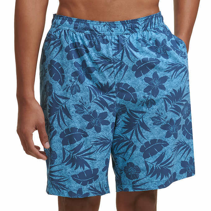 Kirkland Signature Men's Swim Trunks Shorts w/Zipper Pocket