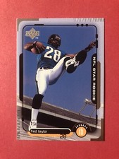 1998 UPPER DECK NFL STAR ROOKIE FRED TAYLOR RC JACKSONVILLE JAGUARS #8